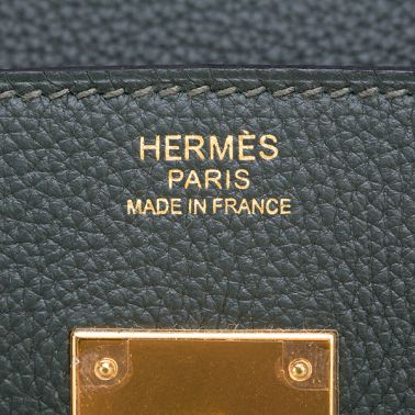 Hermes Birkin 30 Vert Fonce