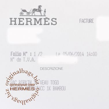 Hermes Birkin 35 Bambou