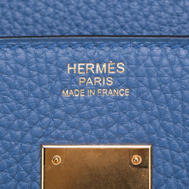 Hermes Birkin 30 Bleu Agate