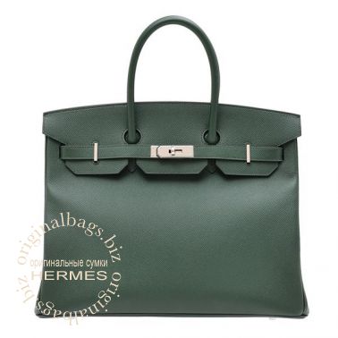 Hermes Birkin 35 Vert Anglais