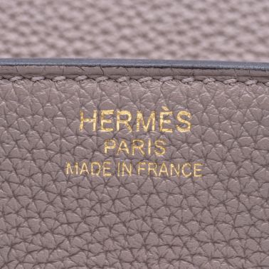 Hermes Birkin 35 Gris Asphalte