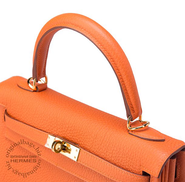 Hermes kelly 25 orange online