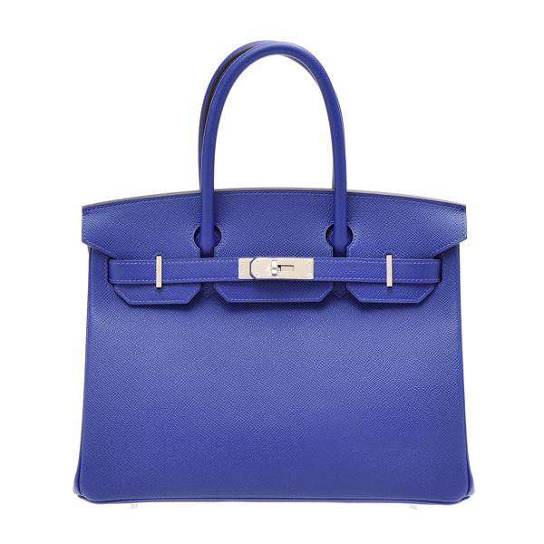 Birkin 30 Blue Electric