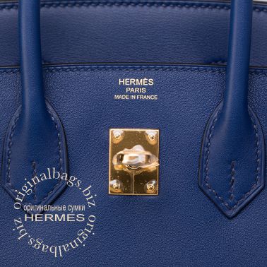 Hermes Birkin 25 Blue Sapphire