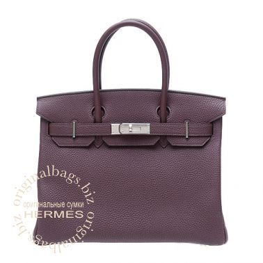 Hermes Birkin 30 Raisin