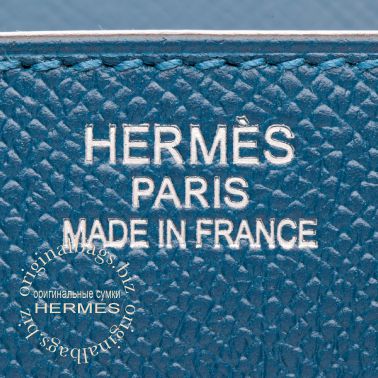 Hermes Birkin 35 Bleu Thalassa