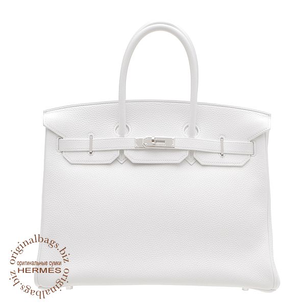 birkin bag all white